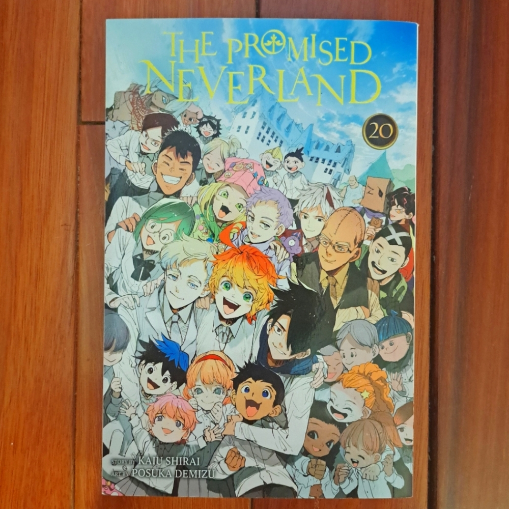 The Promised Neverland SHONEN JUMP Manga book
